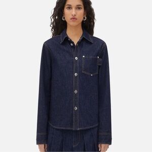 Bottega Venetia denim shirt women size 40